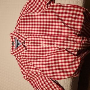 Tommy Hilfiger size Large Red check